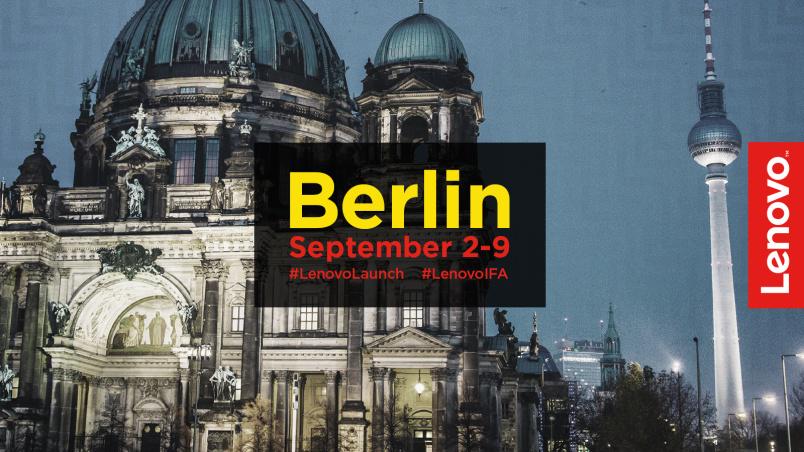 YuanqingYang's tweet photo. Next week Berlin is the place to be. Technology &amp; innovation über alles! #LenovoLaunch #IFA2015 http://t.co/YsCleHJ8jt