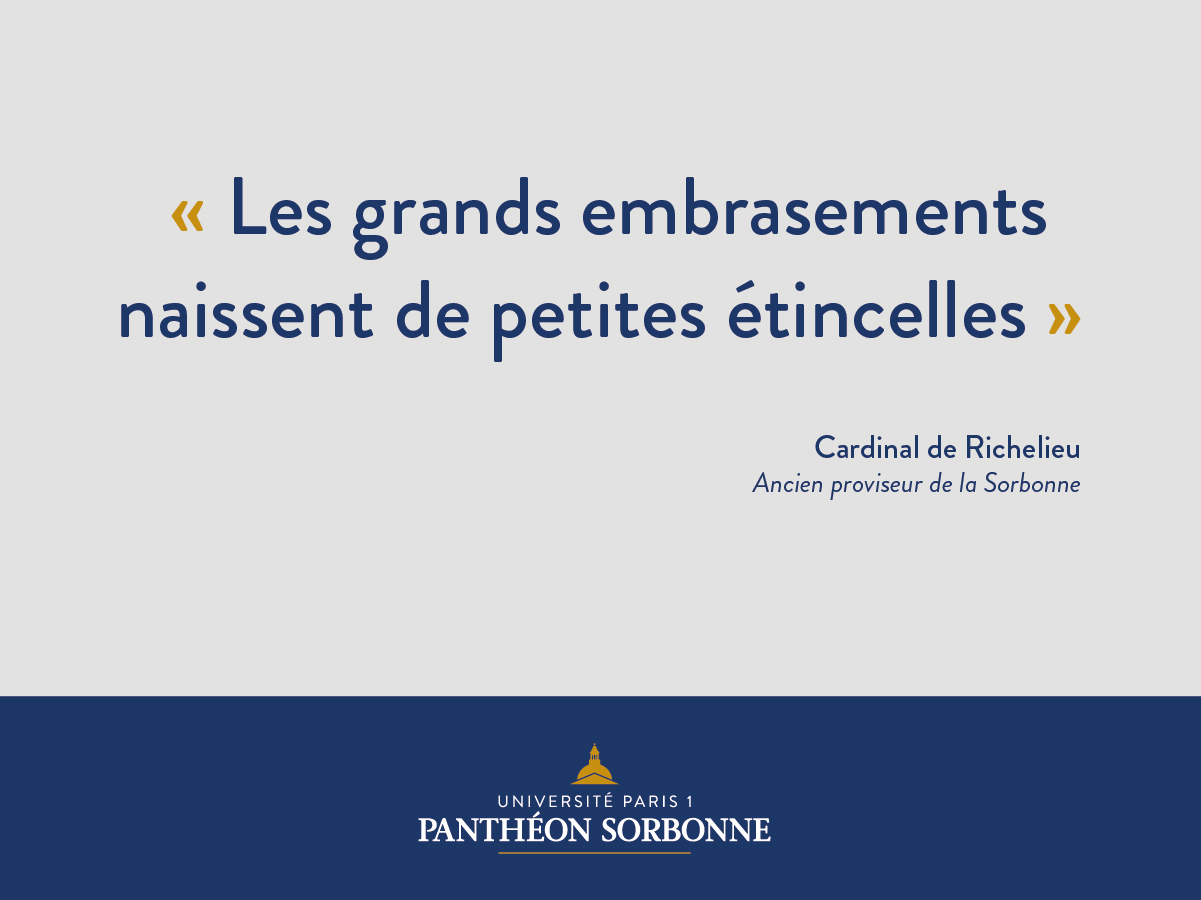 Universite Paris 1 Pantheon Sorbonne La Citation De Cette Semaine Est Du Cardinal De Richelieu Ancien Proviseur De La Sorbonne Citation Vendredilecture Http T Co Jjnxruaqos Twitter