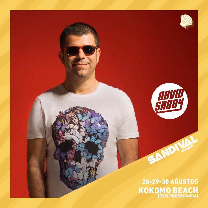 davidsaboy's tweet photo. Bugün #Çeşme civarındaysanız haftasonu sürecek #Sandival 'in açılış gününde 17:00-18:00 arasında setin başındayım🔊🔊🔊 http://t.co/jdBfWKZENi