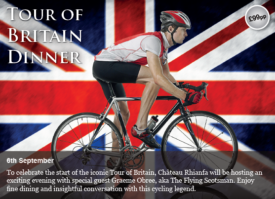 Just 2 hours left to enter our competition! Win tickets to our Tour of Britain Dinner with <a href="/GraemeObree/">Graeme Obree -</a>!Fav &amp;retweet!