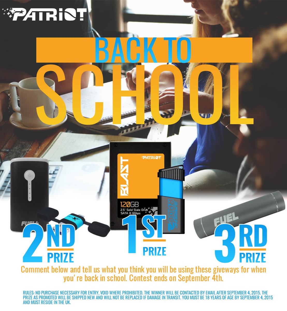 It's back to school time and that means we are ready to give some awesome prizes away! #GoodLuck