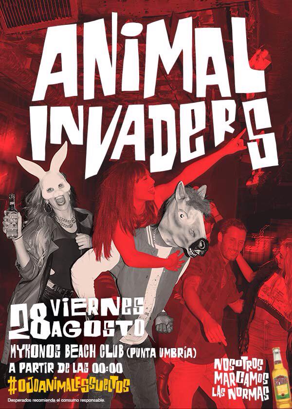 MykonosBC's tweet photo. Esta noche de fiesta entre animalitos, ¿te apuntas? #Ojoanimalessueltos http://t.co/iykfgMrizO