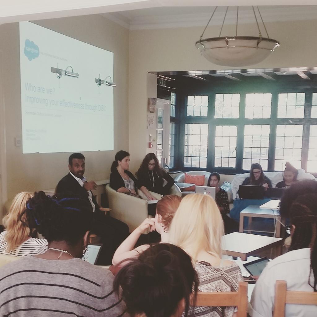 OutboxIncubator's tweet image. #Friday at the #OutboxIn is being kick started with @salesforce leading a session on #PersonalityTesting in #business