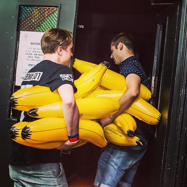 When things got heated last Friday and we had to bring the troops in <a href="/KHFilmss/">Karl Harris</a> #banana #tropical #carnival