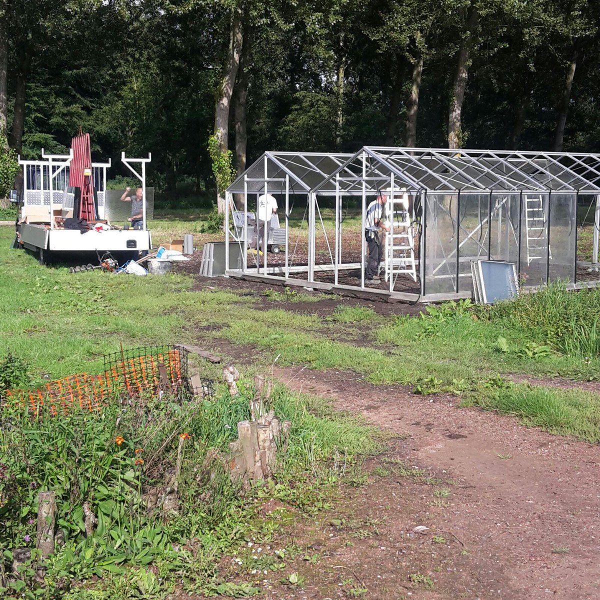 Beleef het in de kas! Nu al aan het opbouwen!