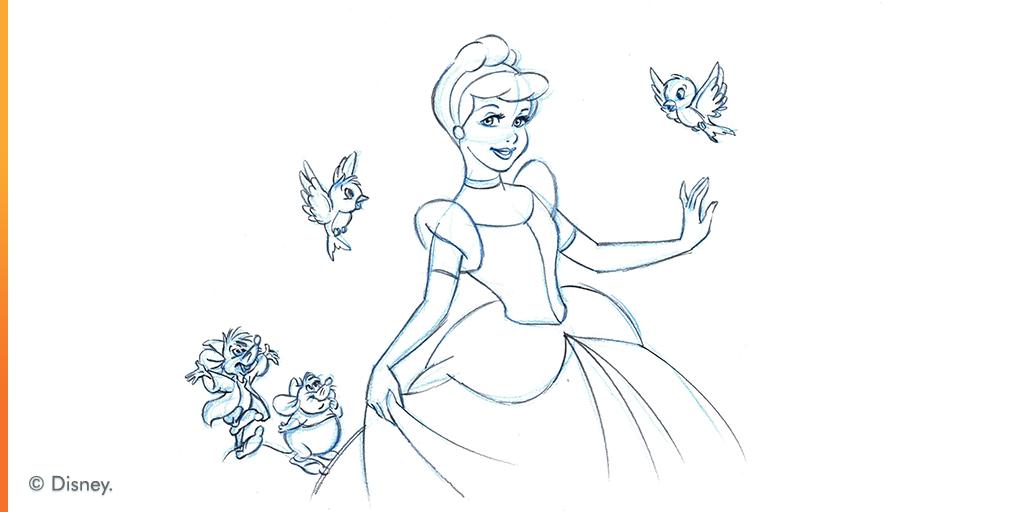 Download Sainsbury S On Twitter Rt For A Chance To Win A Hand Drawn Sketch Of Disney Cinderella T Cs Http T Co Fchmaf4qvg Http T Co Wkepxofwmc