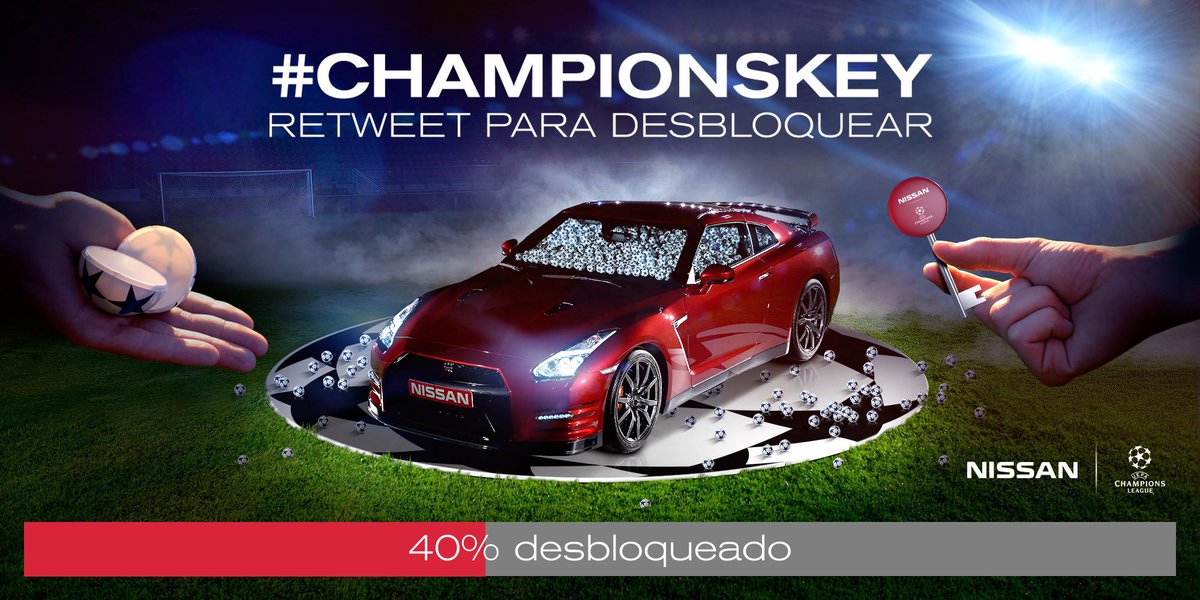 @14Marcos207 Acabas de clasificarte para poder ganar el sorteo #ChampionsKey. ¡Gracias por participar!