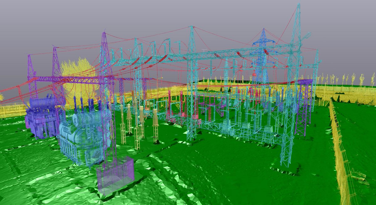 Pointools's tweet image. I&apos;m going to run out of #pointcloud pictures soon. Here&apos;s another classification image + STM youtube.com/watch?v=0NIsPh…