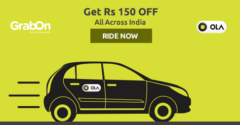 GrabOnIn's tweet photo. Say "Hola" To "Ola" - @Olacabs Offers Rs. 150 OFF On First Ride. http://t.co/H7rTixOluc #OlaOnePlus2 #SaveOnGrabOn http://t.co/Y9kfhzWoR1