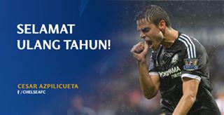 Happy birthday cesar azpilicueta 