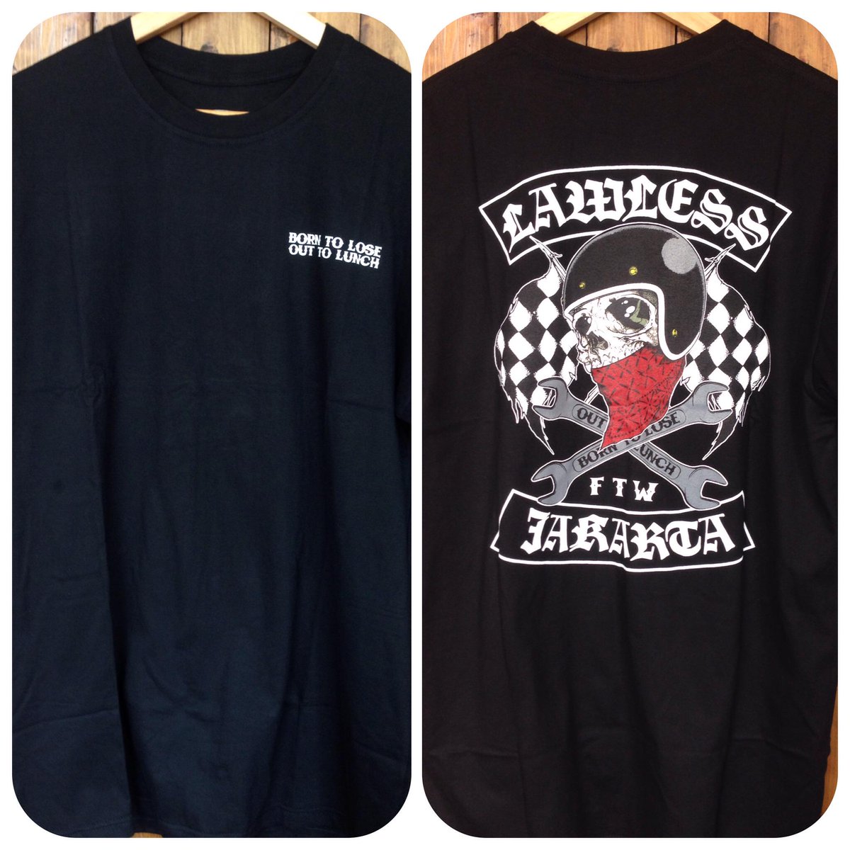 Ts Lawless - Roadskull Black | S M L XL | IDR 145.000 | More info &amp; order : 088210062199 |