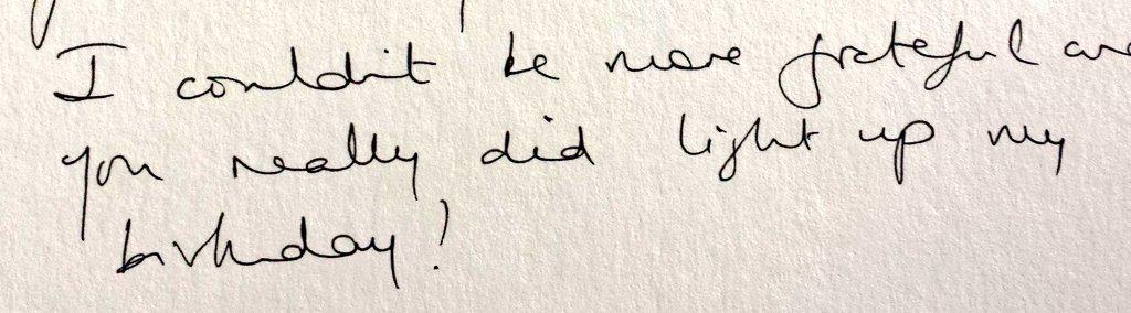 In addition to seeing the total on Twitter, Jo has received our letter &amp; says the following! Thanks everyone!