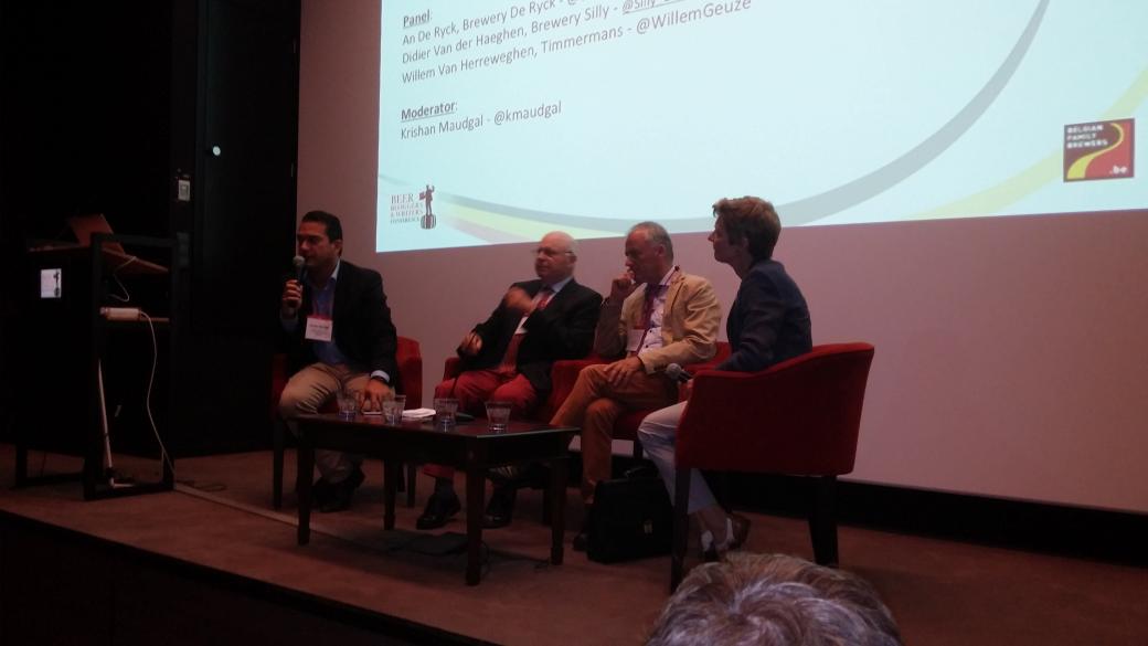 Talking about history, present and future of brewing in Belgium #EBBC15