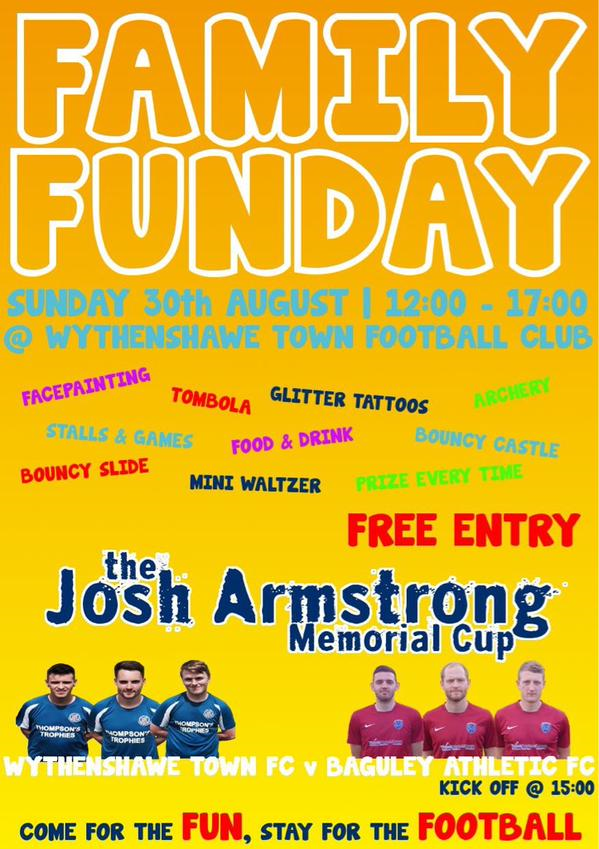 #Wythenshawe Family Funday at @Wtfcopenage this Sunday 30th August. 12-17.