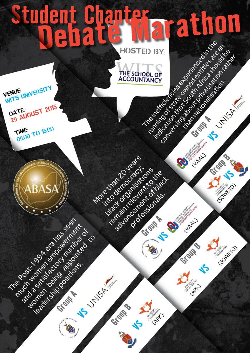 Hopey_SB's tweet photo. All roads lead to the ABASA Debate Marathon tomorrow... @ABASAUJSWC being the current champions!!! http://t.co/sCgHyO5ScT