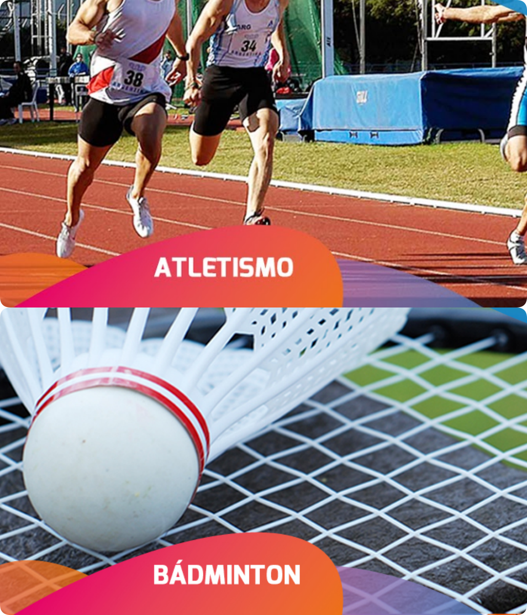 Buenos días/Good Morning
Hoy tenemos/Today's sports:
• 8am Badminton Singles
• 9am Atletismo / Athletics