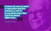 iResponze's tweet photo. It takes 20 yrs to build a reputation but just 5 minutes to ruin it? Yikes. #OnlineReviews http://t.co/1prbp8AOkG http://t.co/jvCOJ426NQ