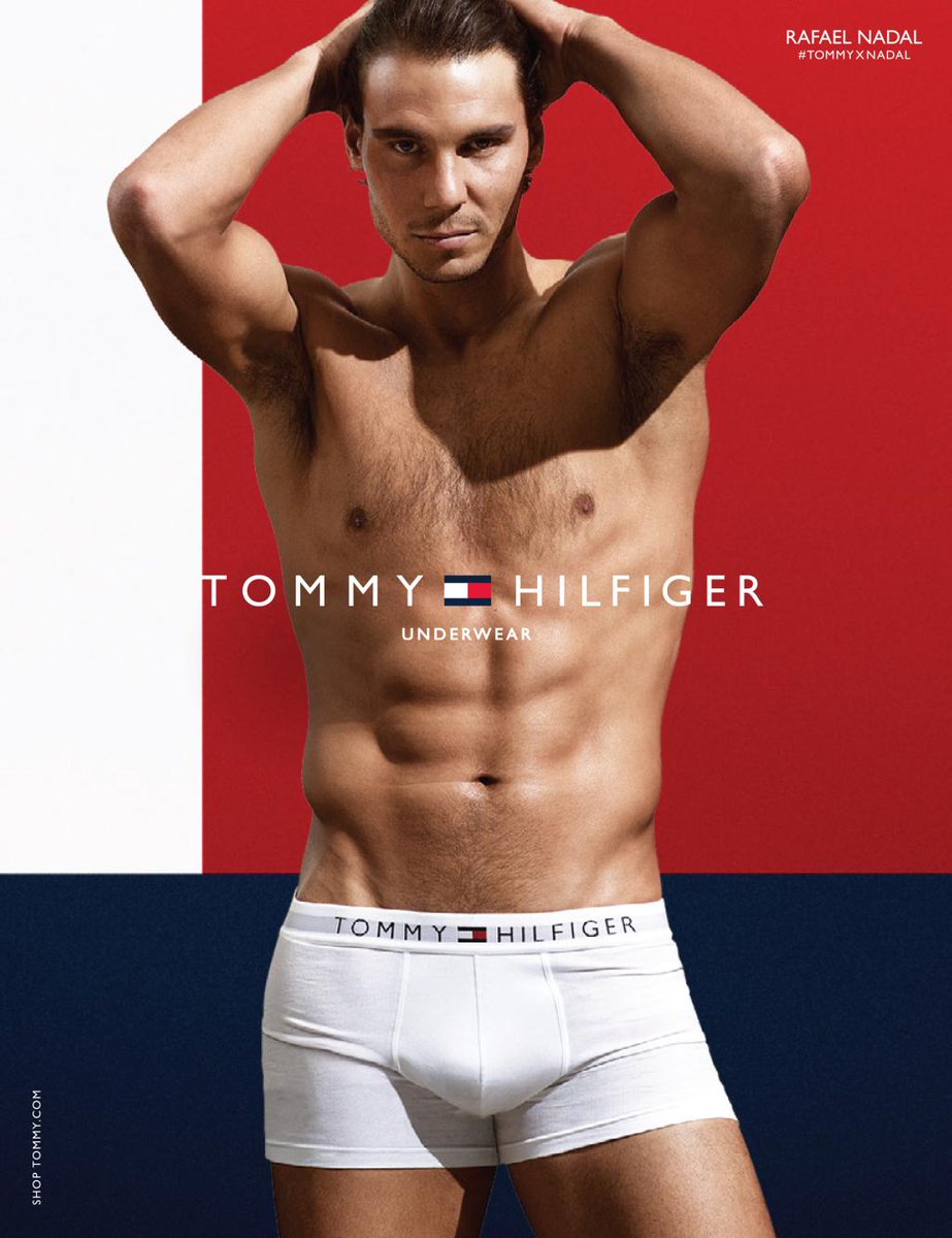 UpNotes's tweet image. Rafael Nadal Fronts Tommy Hilfiger Underwear Campaign @RafaelNadal @TommyHilfiger