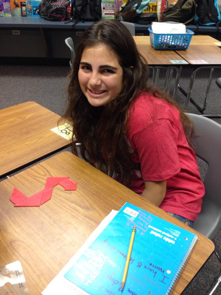 HMSmathrocks's tweet image. Tangram snakes