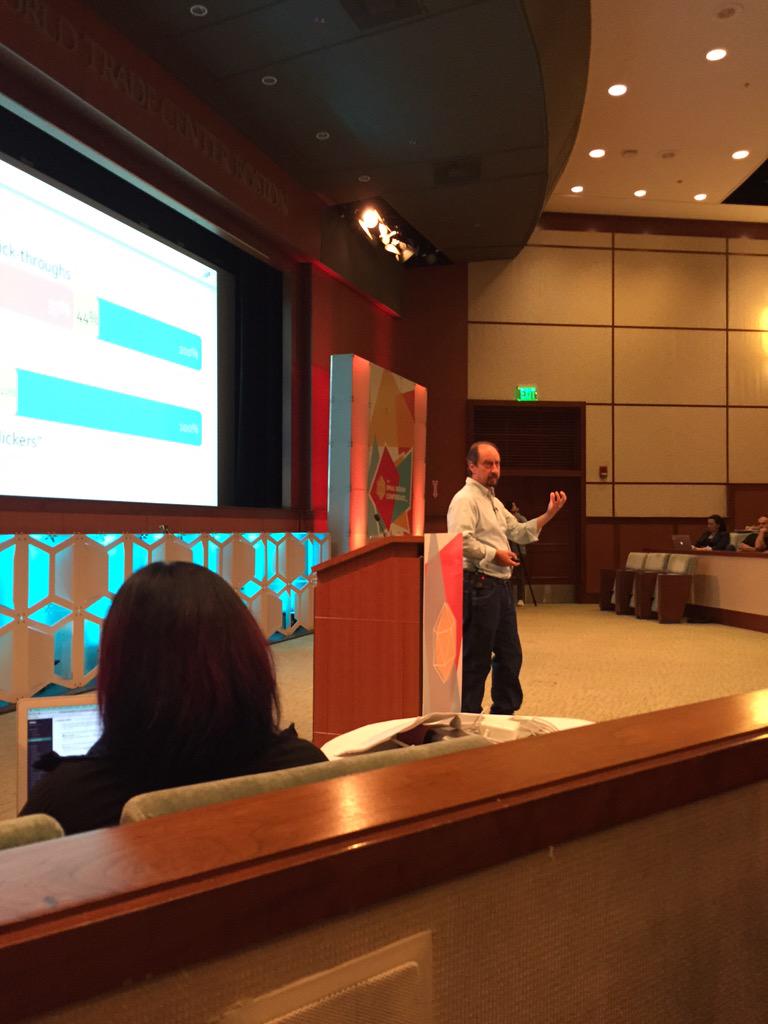 Learning how to dance -- statistically that is w/ Matt  #emailgeeks #emailmarketing #TEDC15