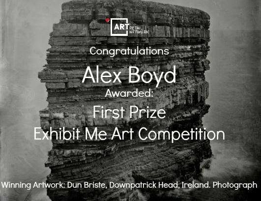 Happy to announce each of our 3 winners in the Exhibit Me Art Competition! Thanks all involved! 1st Prize: <a href="/AlexBoyd/">Dr Alex Boyd</a>