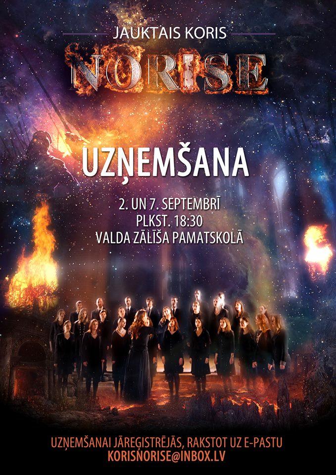 korisnorise's tweet photo. JAUNO DZIEDĀTĀJU UZŅEMŠANA 2.un 7.septembrī! Piesakies korisnorise@inbox.lv http://t.co/f9vCwSMdvB