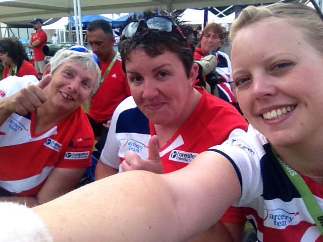 CAGoodman1's tweet photo. Watching JC make his way into the Bronze Medal match #dreamteam #Donau2015 #wapc2015 http://t.co/o9lAyEOwFJ