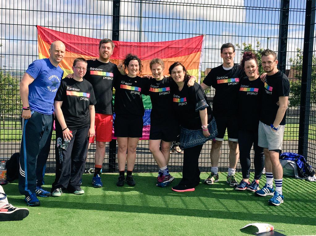 wanted_24's tweet photo. @LouHeretics @FvHtweets @OLTHLC @TRPNI i was only able to get one as I took part in football game today #LGBT #pride http://t.co/5x7nUXJtln