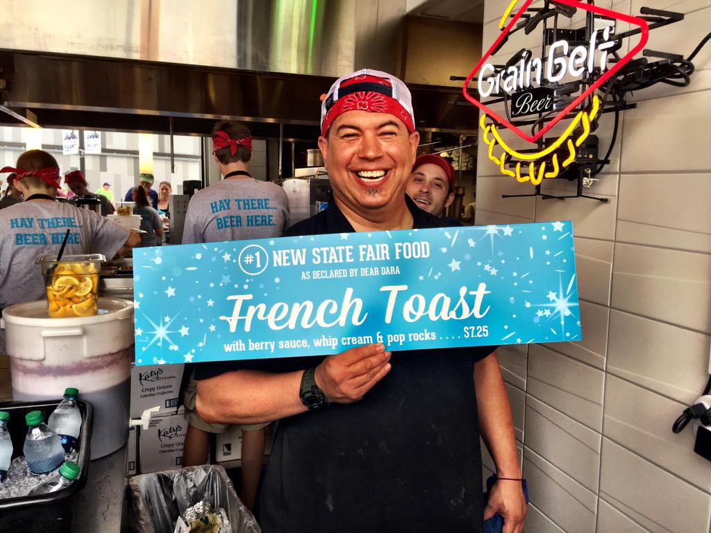 Meet Francis, exec chef for Blue Plate. The man who made our French Toast w/ Pop Rocks #1 new <a href="/mnstatefair/">Minnesota State Fair</a> food.