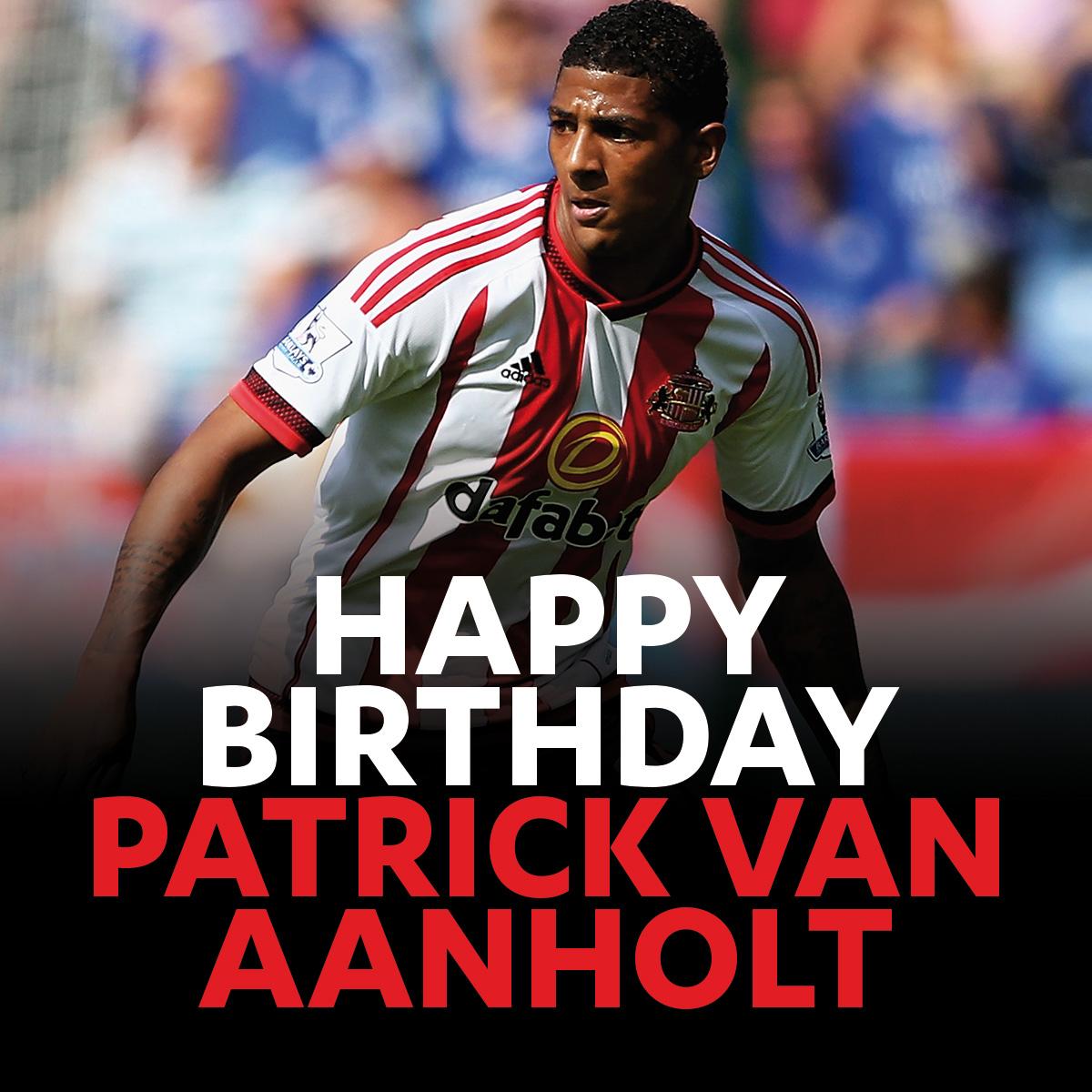Happy Birthday Patrick van Aanholt! 
