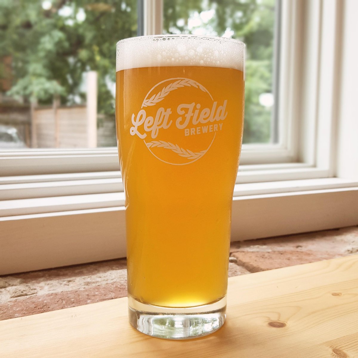 Our new Grandstand Hoppy Wheat launches #ONCASK here in the Tap Room this Sat + Sun. Draught and bottles coming soon!