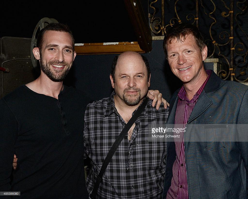 Filmmaker Steve Sirkis, actor Jason Alexander and producer Burton Ritchie at Tribeca Films' 'Misery Loves Comedy'