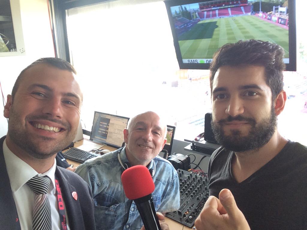 Antho_buonocore's tweet image. En place pour le match !@DFCO_Officiel @VideoStar_FR @Ligue2