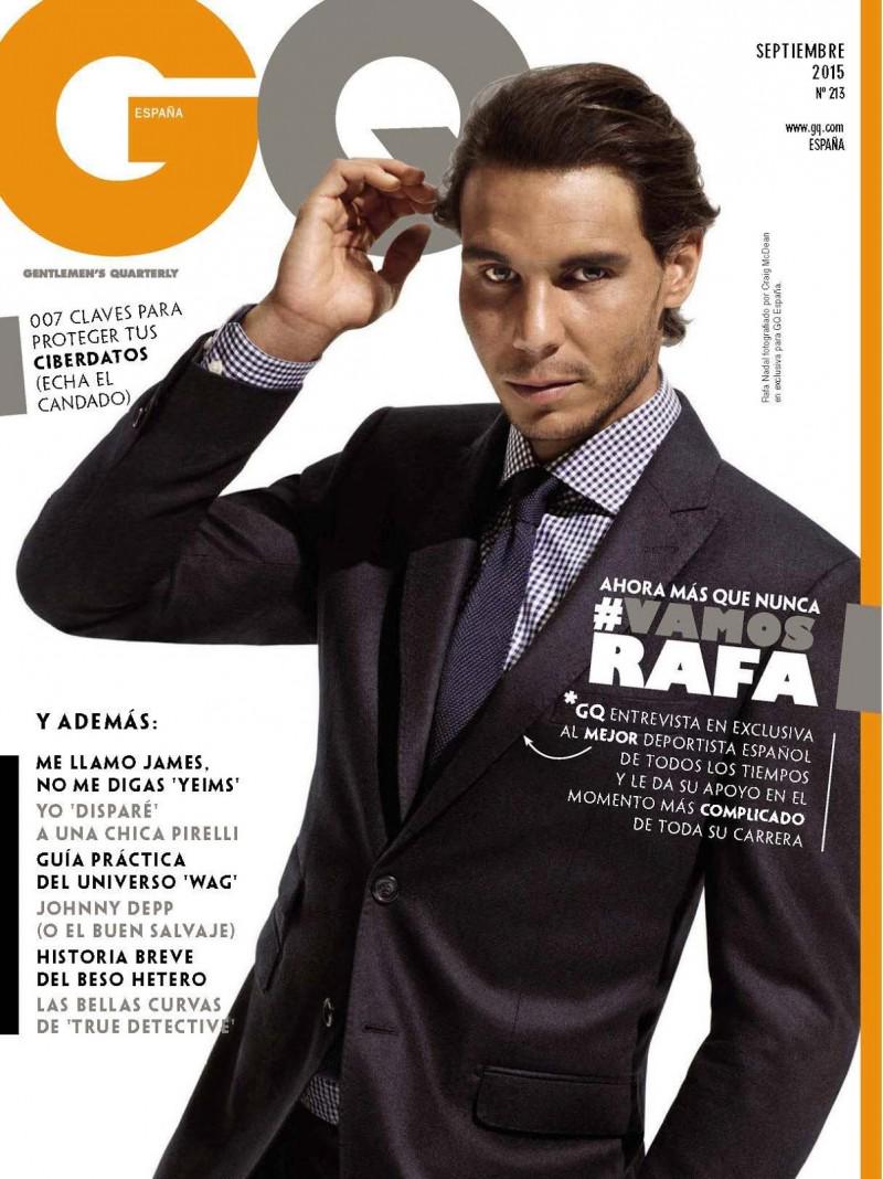 UpNotes's tweet image. Rafael Nadal Covers September 2015 GQ España @RafaelNadal