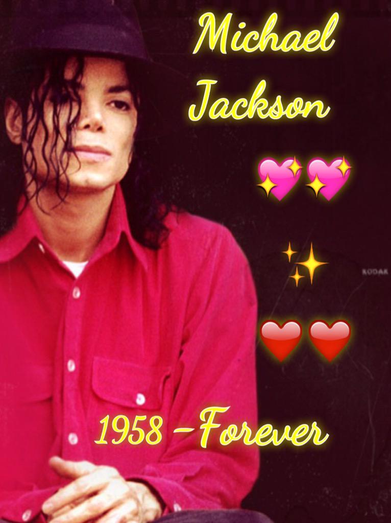 Happy birthday Michael Jackson. Une personne incroyable  the King miss you LOVE     FOREVER 