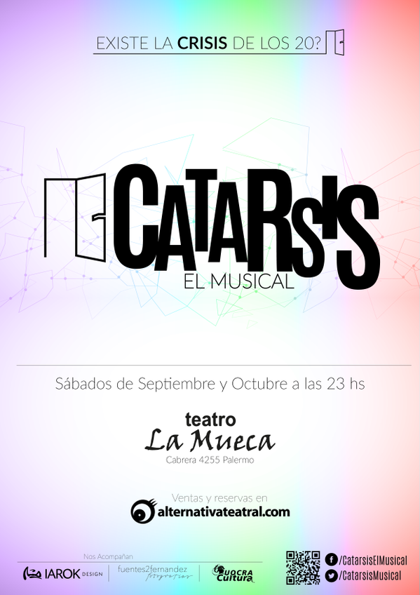PlanetaEnter's tweet photo. #Agendalo El 5/9 @CatarsisMusical , de @matutev , debutará en @LaTeatro y no te lo podés perder! #Venite http://t.co/JzhuJjwA8o