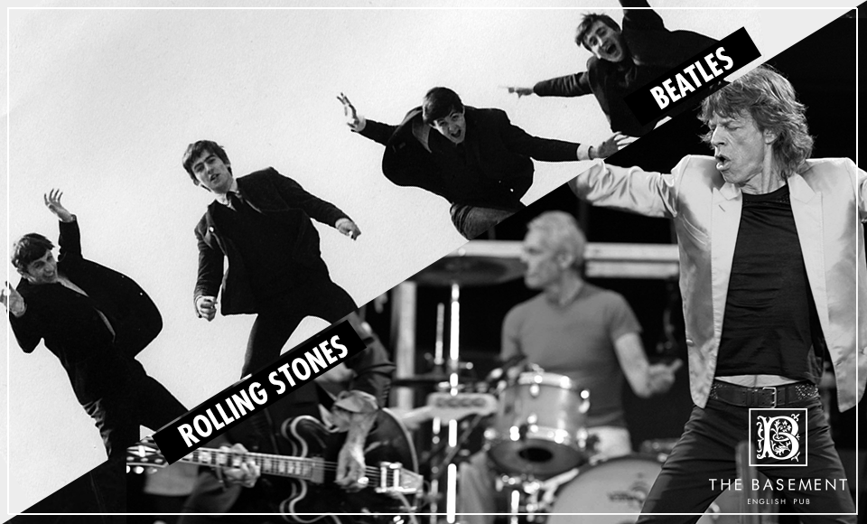 Diz aí pra gente qual a sua banda favorita: The Beatles ou The Rolling Stones?