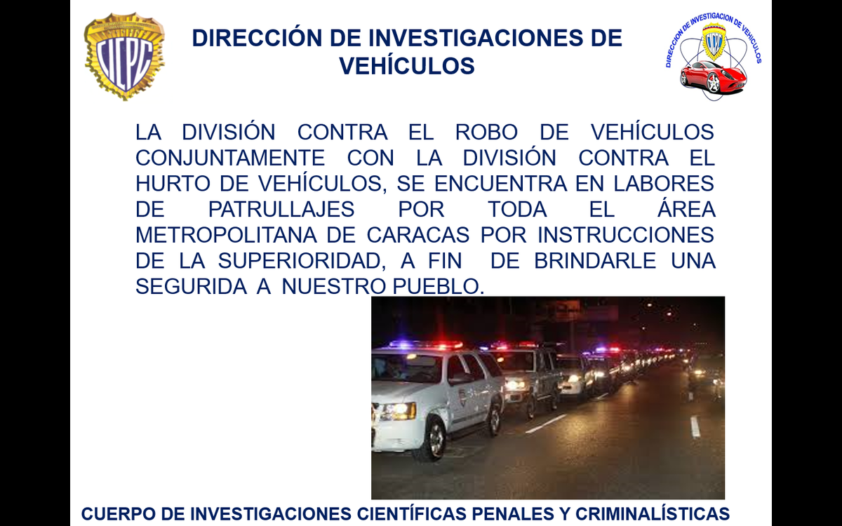 #CICPC <a href="/dnrhvehiculo/">DIRECCIÓN VEHÍCULOS</a>