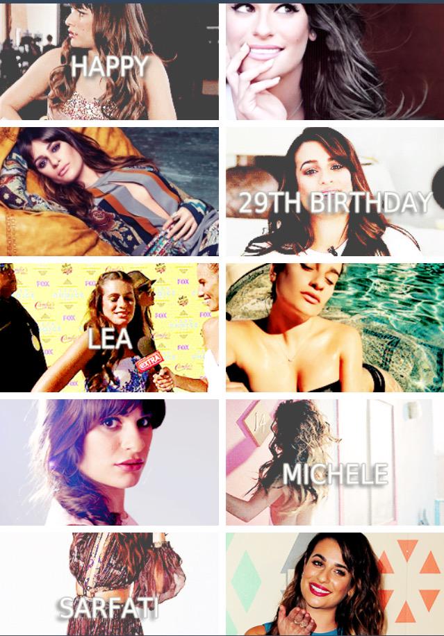 Happy birthday Lea Michele Sarfati     