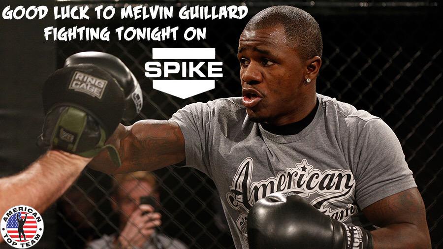 Good luck to @Young__Assassin Melvin Guillard fighting on tonight's #bellatormma on @spike #ATTArmy