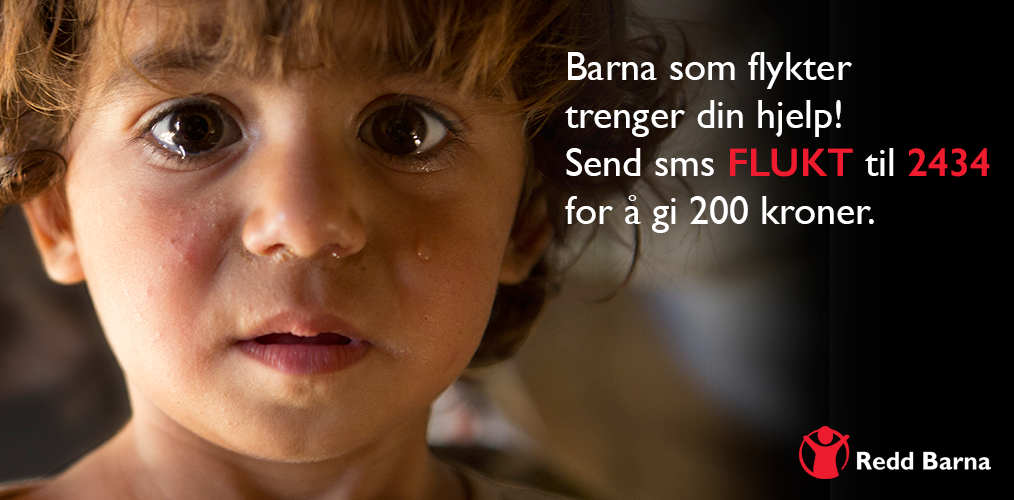 ReddBarna's tweet photo. Barna som flykter til Europa trenger din hjelp nå! https://t.co/22wm4lNfvZ http://t.co/UWEQTwFVb0