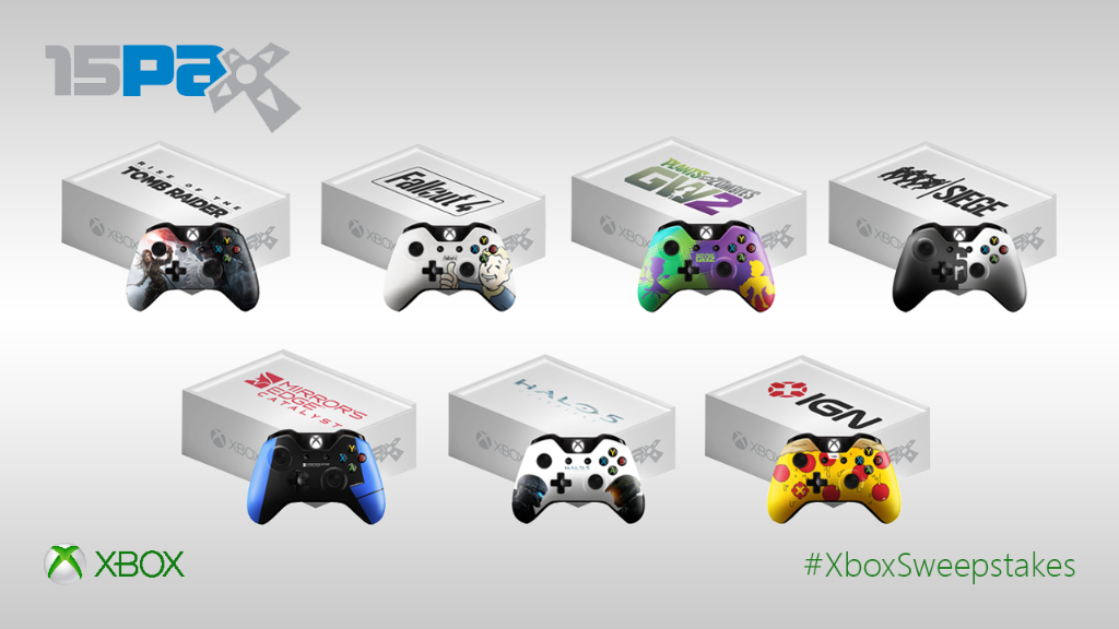 XBOX's tweet photo. At #PAXPrime? Visit us for a chance to win. NoPurchNec.Rules: http://t.co/xjAjCLueyZ #XboxSweepstakes http://t.co/Mot5VsBcBt