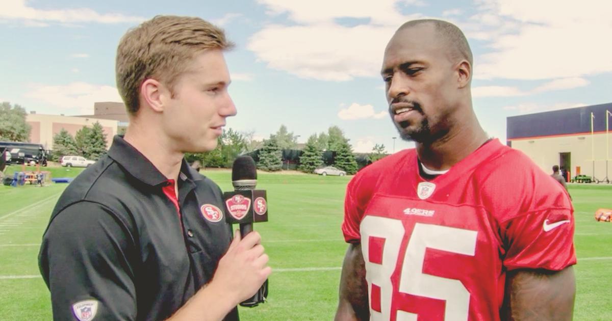 A #FaithfulFriday shout out from #49ers TE @VernonDavis85 + his take on practice w/ Broncos.