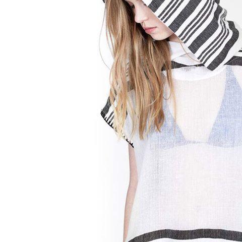 Safara Hooded Poncho in Earth ift.tt/1WXA2e6