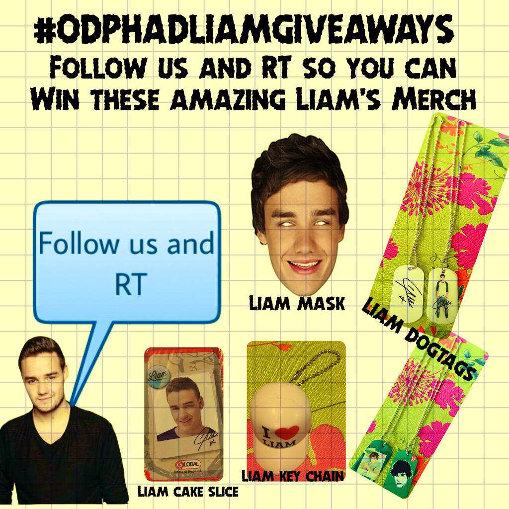 1DPhil_AD's tweet photo. #ODPHADLiamGiveaways! 
Use the hashtag #ODPHADLIAMGIVEAWAYS RT and follow us! We're giving 5 Liam Merch. Tnx
#Mummy1D http://t.co/vAC7BGHDPw