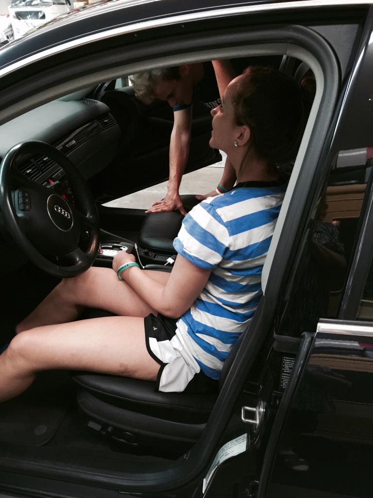 hamjam9's tweet photo. Meet Lola🎀 #FirstCar #NewRide #AudiA6 http://t.co/BZNK9N7f2b