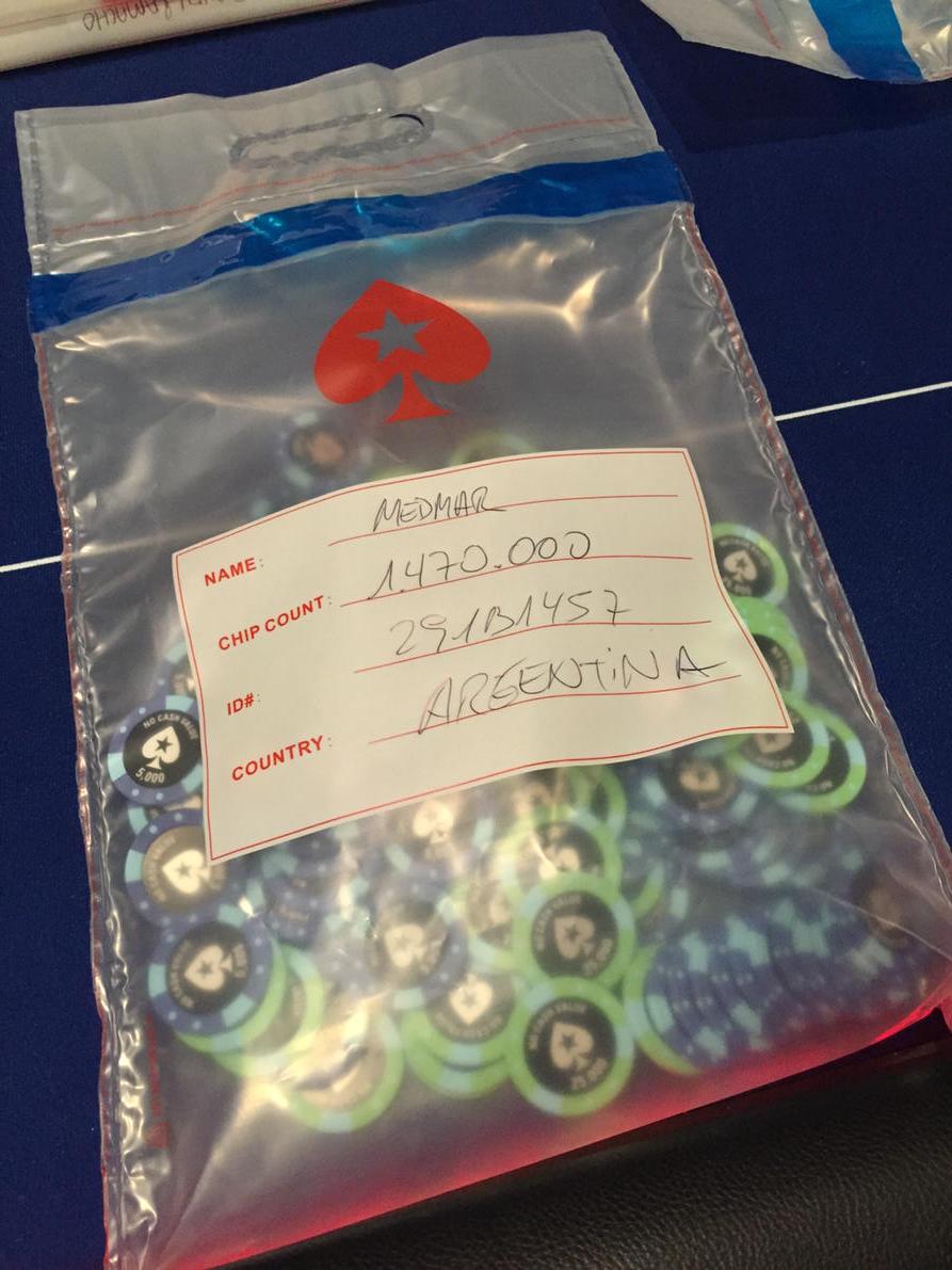 Al día 5 del main event Barcelona !!! Vamooooo!