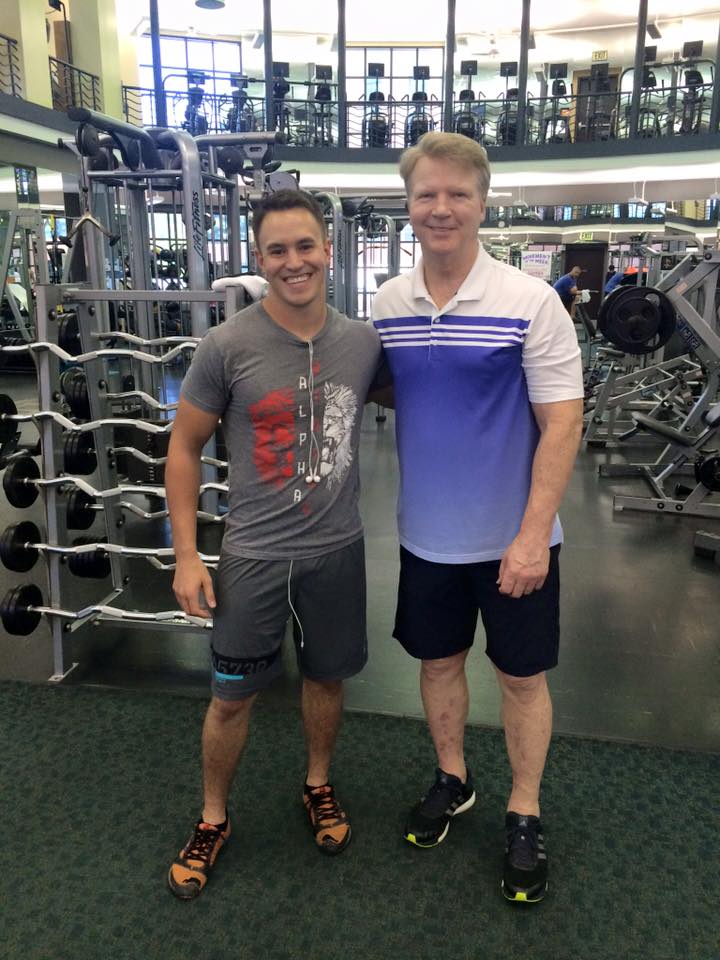 TheSportingClub's tweet image. Phil Simms at the club! #philsimms #thesportingclub #sandiego #fitness