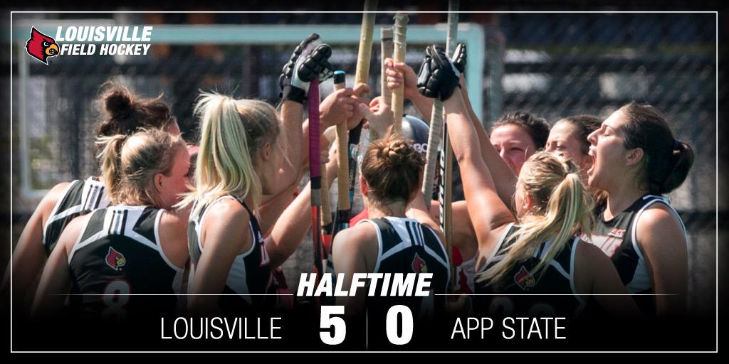 LouisvilleFH's tweet photo. In the first half, the Cards are up 5-0! http://t.co/1hXnrxW3C1