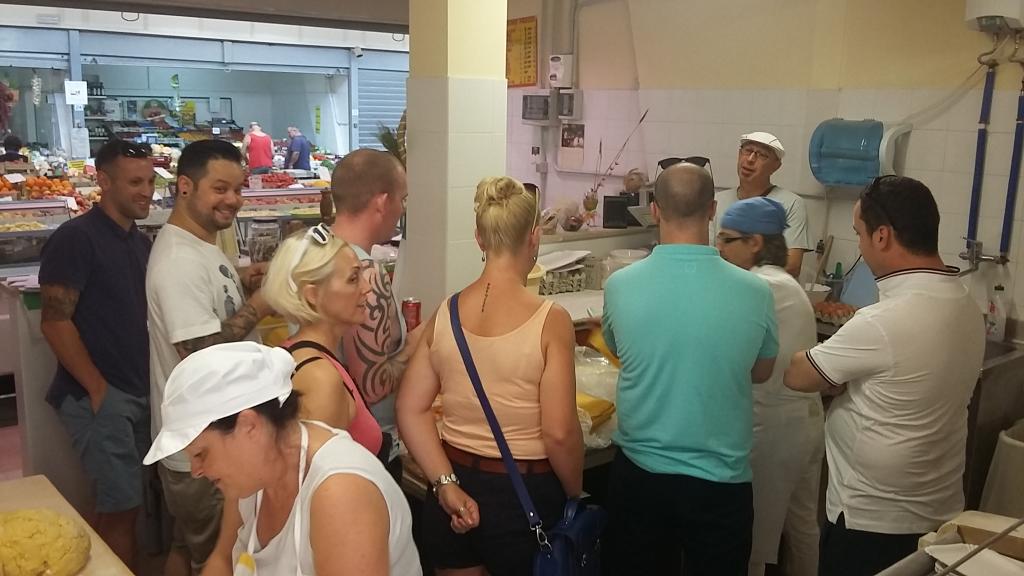 Pasta session.
Thank you Antonio.